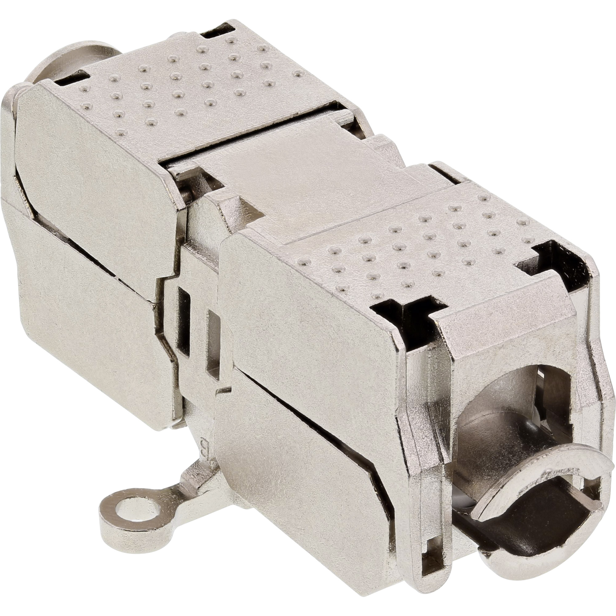 Inline® Kabelverbinder Cat.6A, mit LSA-Technik, geschirmt