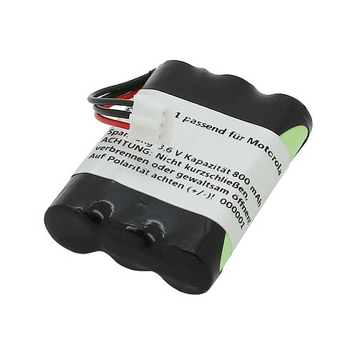 Telefonakku NiMH 3,6V 800mAh passend für Motorola FW200L Telefonakku NiMH 3,6V 800mAh passend für Motorola FW200L