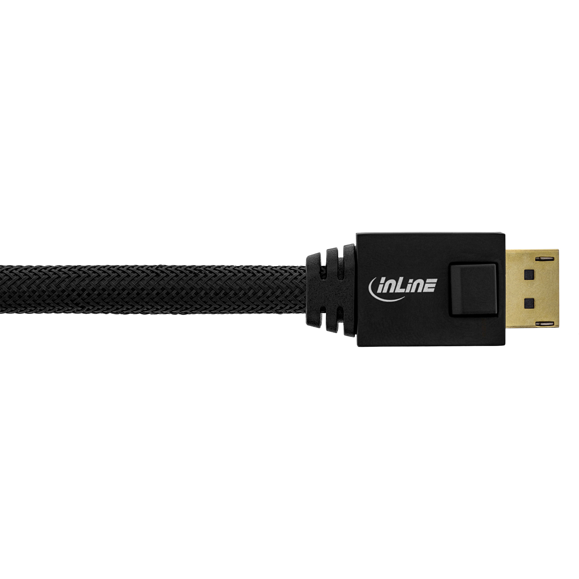 Inline® DisplayPort Aktiv-Kabel, 4K2K, schwarz, vergoldete Kontakte, 20m