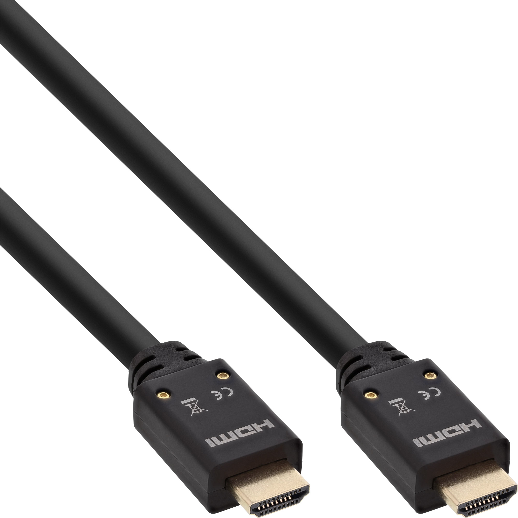 Inline® HDMI Aktiv-Kabel, HDMI-High Speed mit Ethernet, 4K2K, ST/ST, 15m