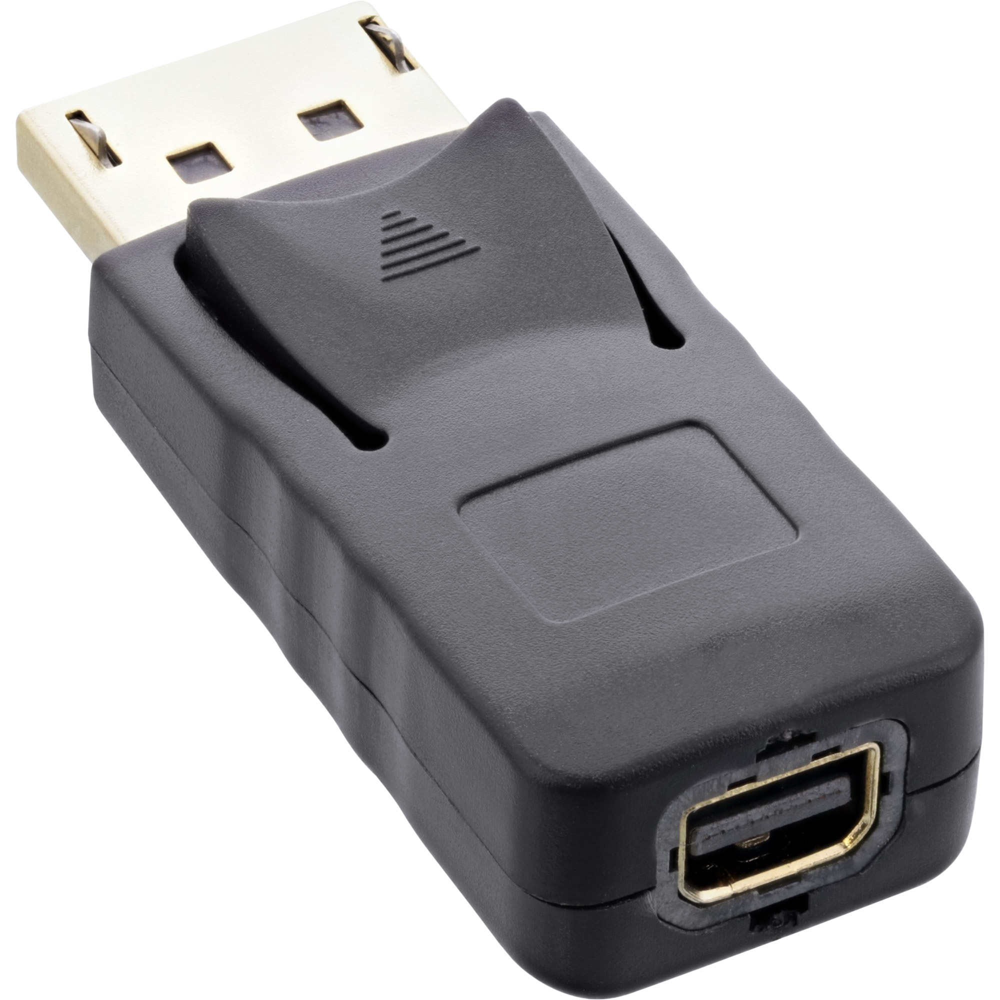 Inline® DisplayPort Adapter, DisplayPort Stecker auf mini DisplayPort Buchse, 4K