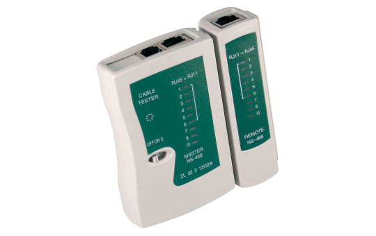 Netzwerkkabel-Tester ''ST-11 v3'', für RJ11 und RJ45