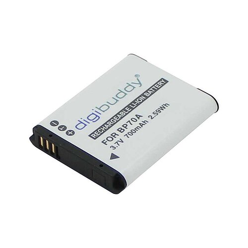 Digicam-Akku LiIon 3,7V 700mAh ersetzt Samsung WP10 Digicam-Akku LiIon 3,7V 700mAh ersetzt Samsung WP10