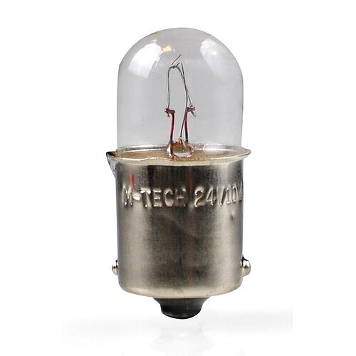 Glühlampe M-TECH R10W G18 BA15s 10W CLEAR 24V
