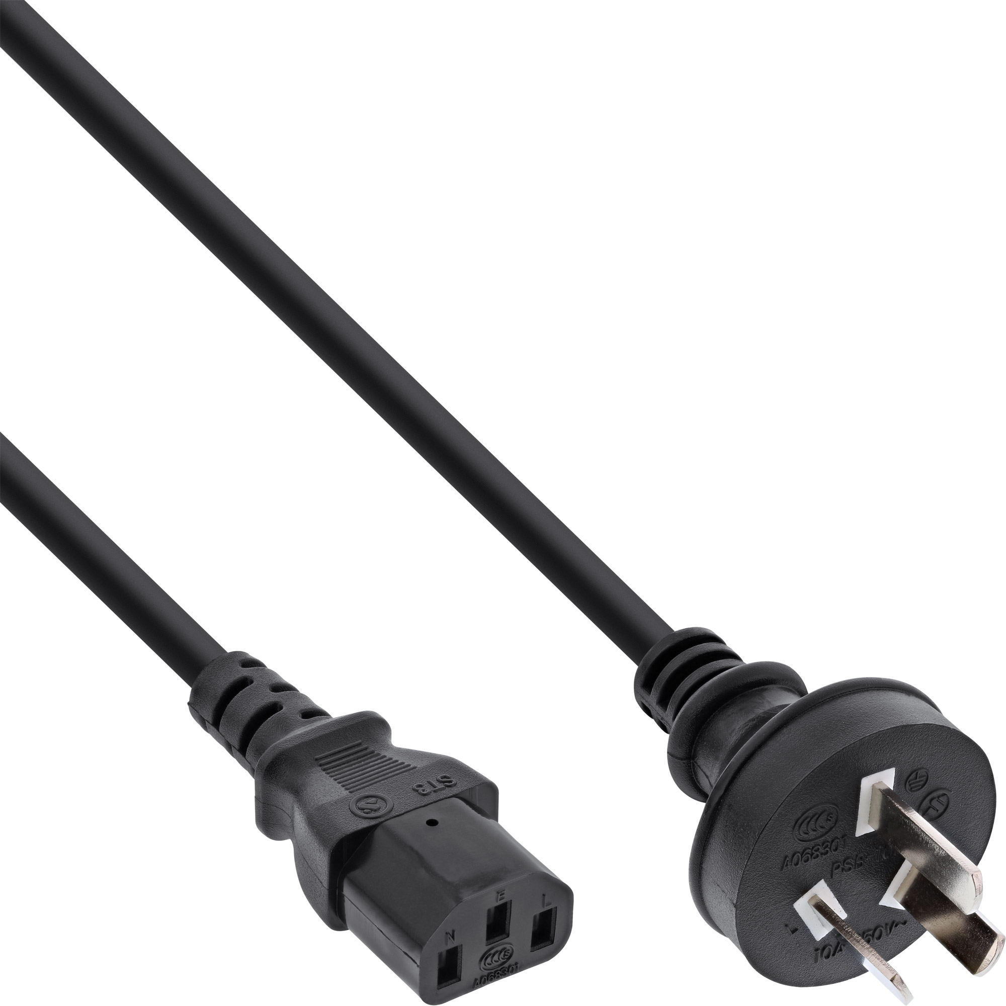 1.8m - Inline® Netzkabel, Netzstecker China auf Kaltgerätestecker C13 1.8m - Inline® Netzkabel, Netzstecker China auf Kaltgerätestecker C13