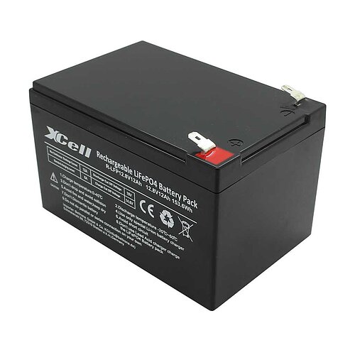 XCELL LiFePO4 LFP1212L 12,8V 12Ah 153,6Wh XCELL LiFePO4 LFP1212L 12,8V 12Ah 153,6Wh