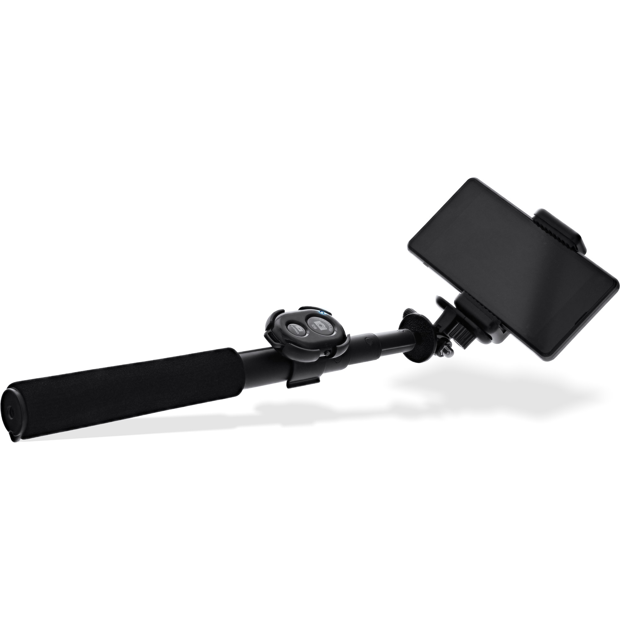 Inline® Selfie Stick / Mini Handy Stativ, Bluetooth Funkauslöser, Teleskop