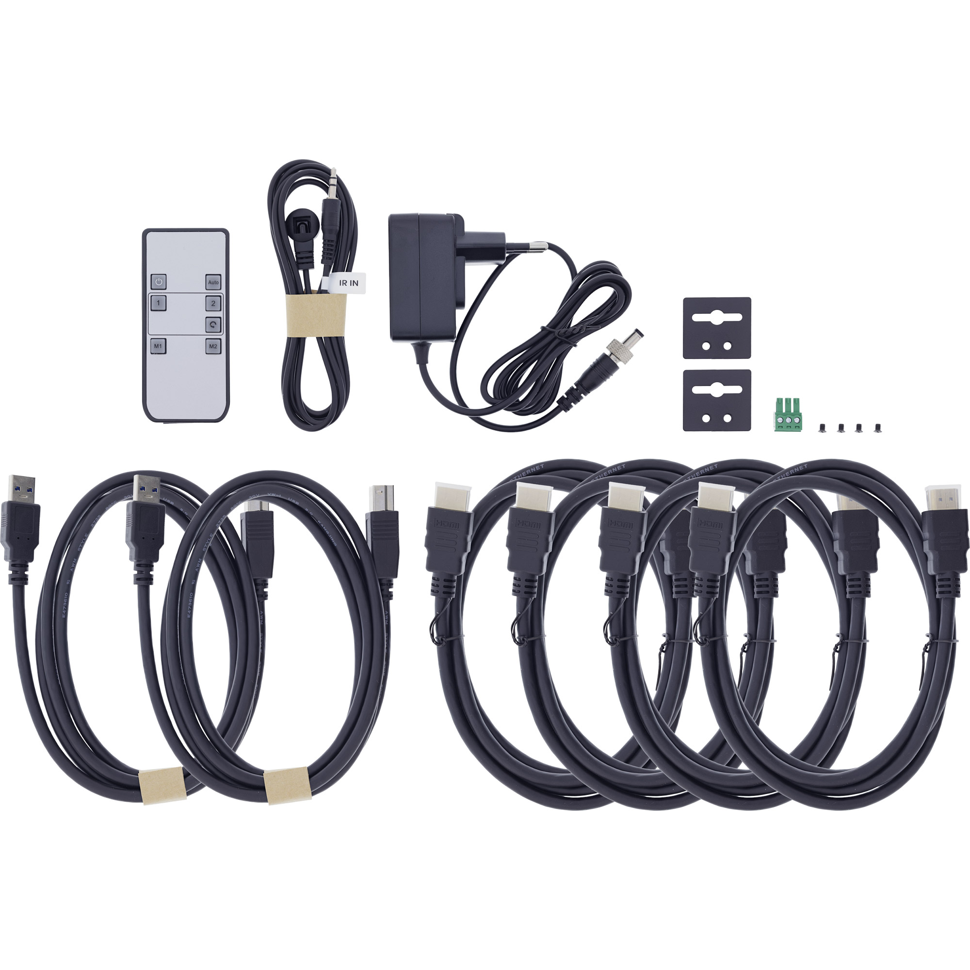 InLine® KVM Switch, 2-fach, HDMI, 4K60Hz, Dual Monitor