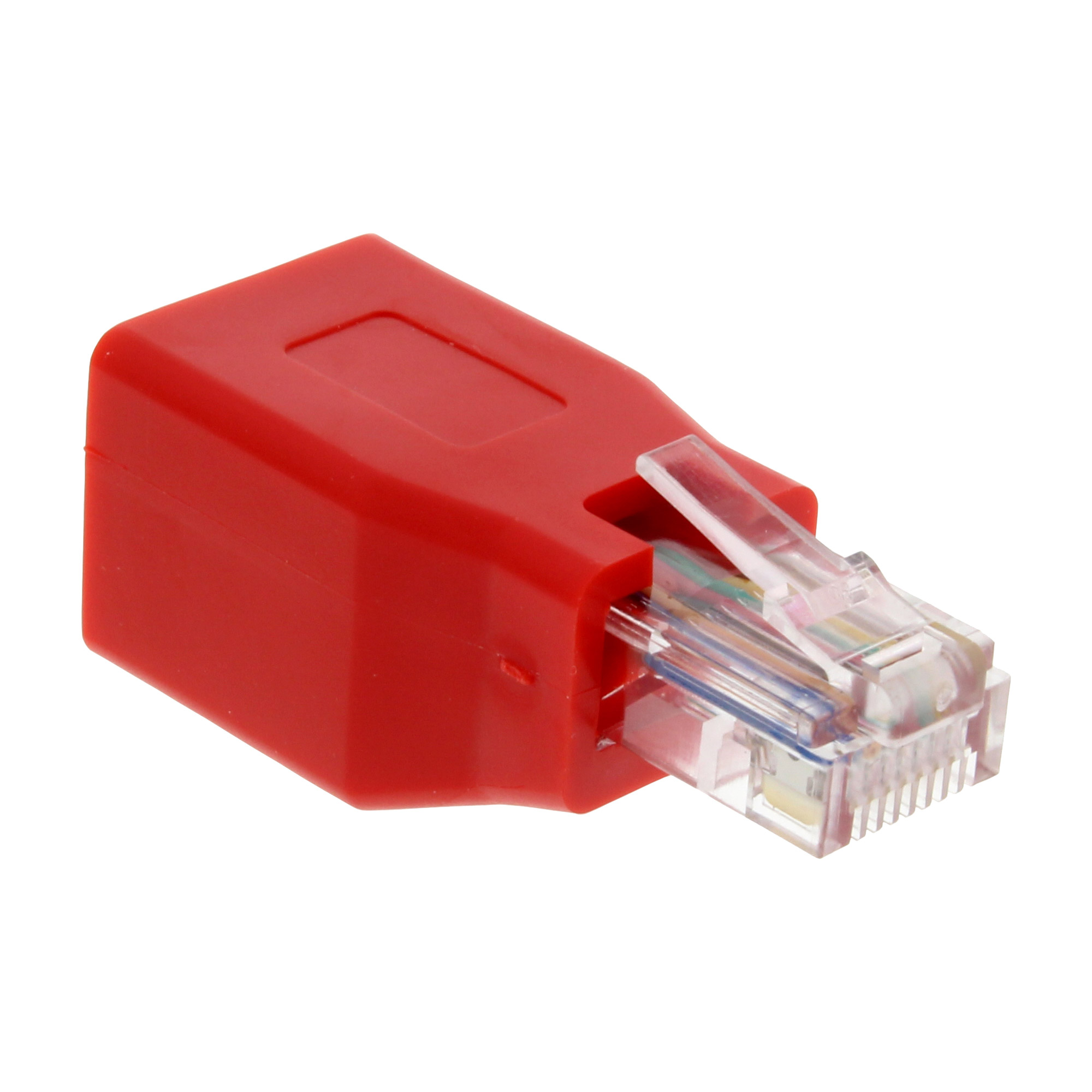 Inline® Crossover Adapter, RJ45 Buchse/Stecker, kurz Inline® Crossover Adapter, RJ45 Buchse/Stecker, kurz