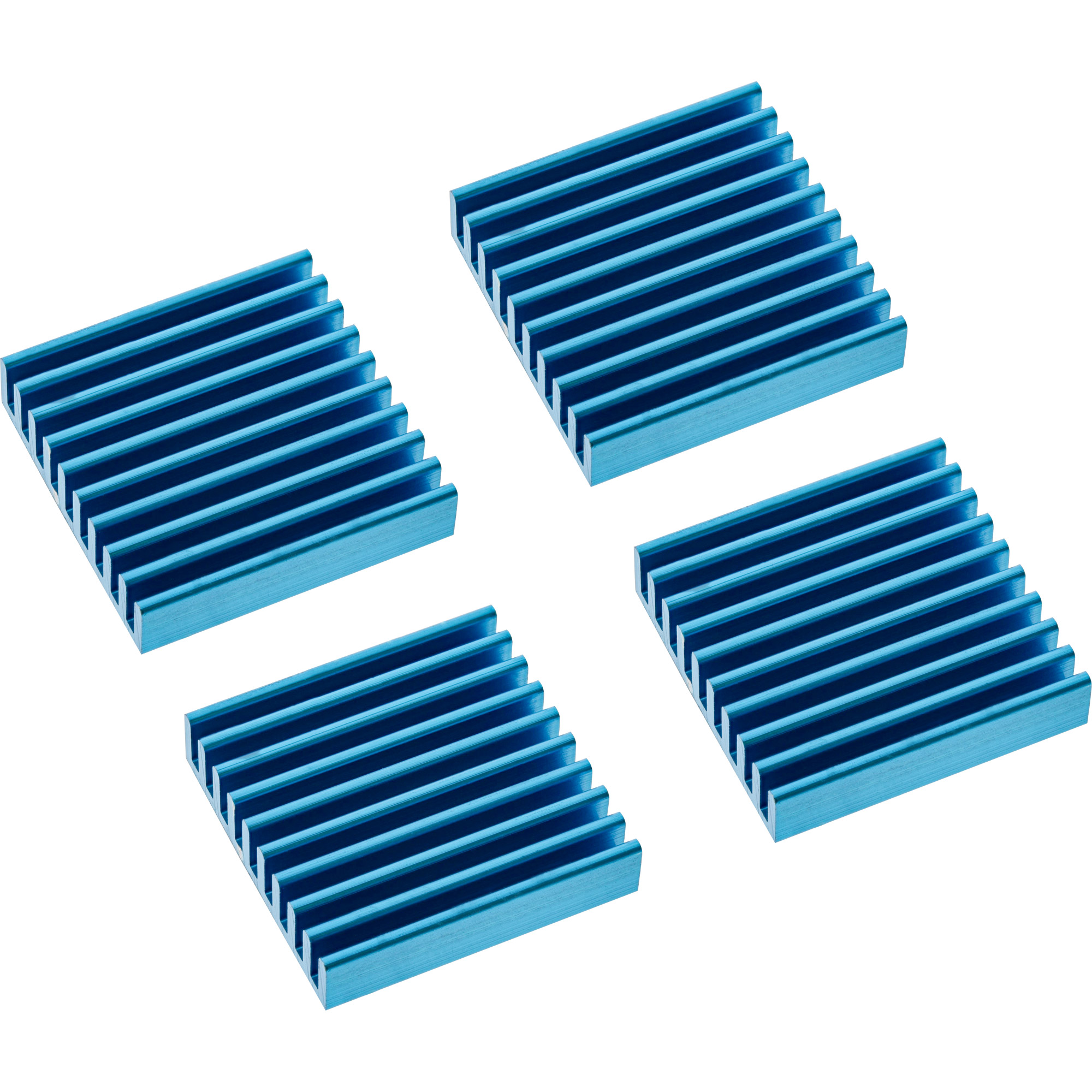 Inline® RAM-Kühler selbstklebende Kühlrippen, 4 Stück