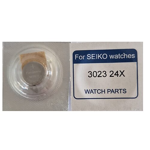 Seiko Lithium Akku Knopfzelle 3023.24X mit Lötfahne - 1,5 V