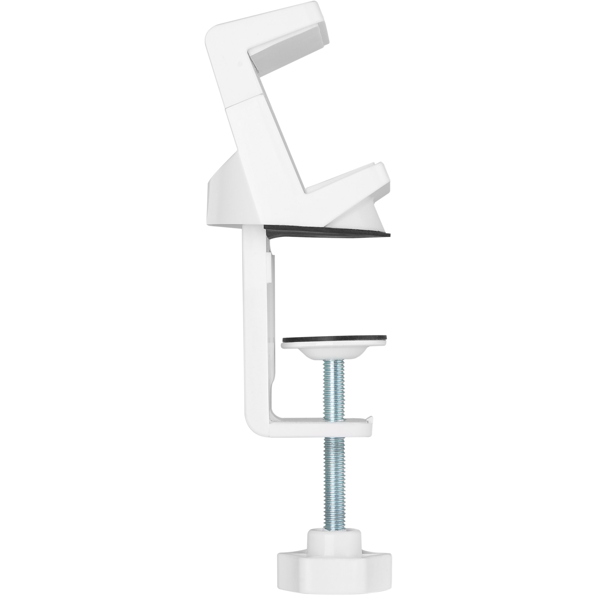 Inline® Tischklemme für Steckdosenleiste, Schraubklemme, weiß