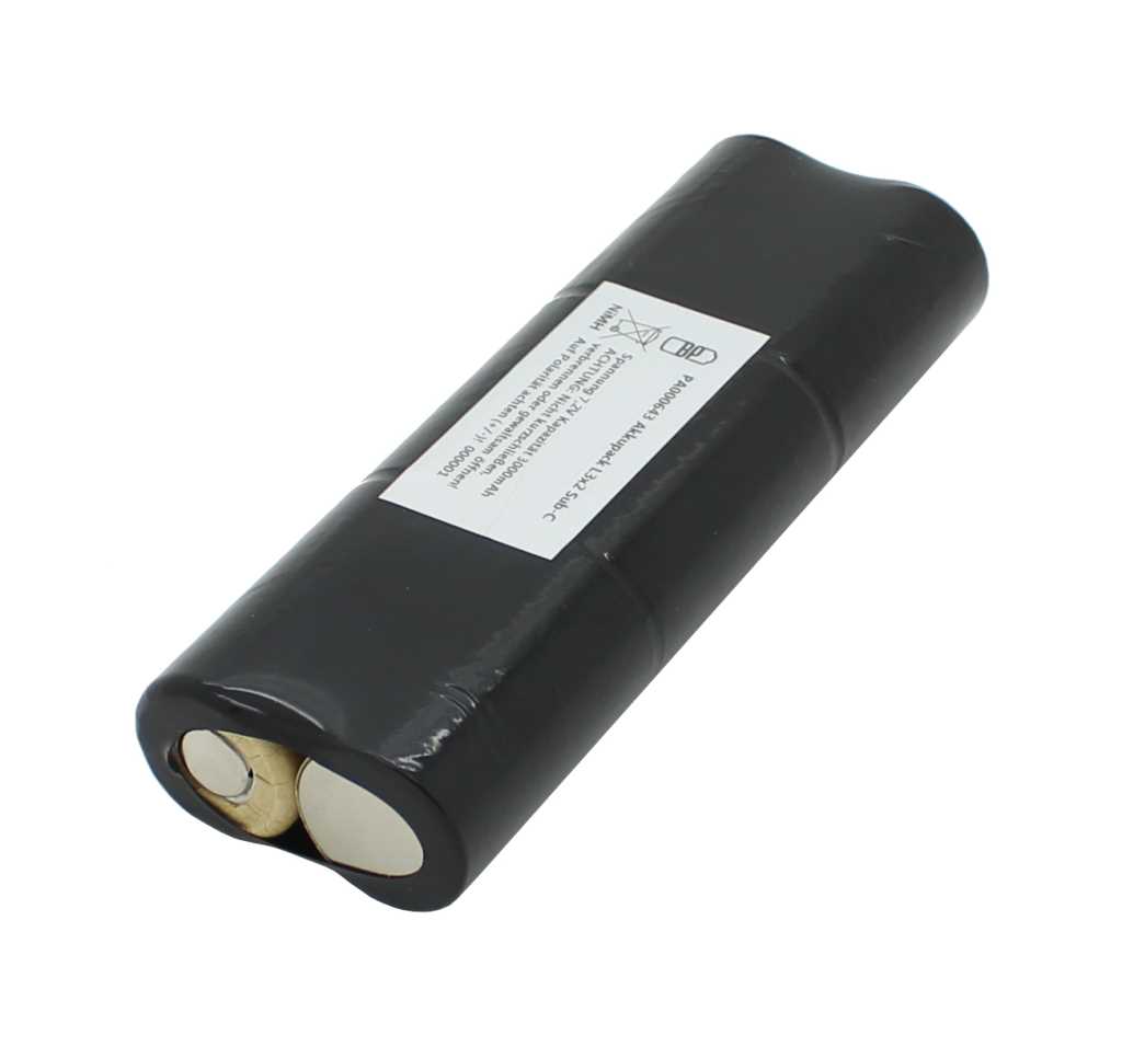 Akkupack NiMH 7,2V 3000mAh L2x3 Sub-C Akkupack NiMH 7,2V 3000mAh L2x3 Sub-C