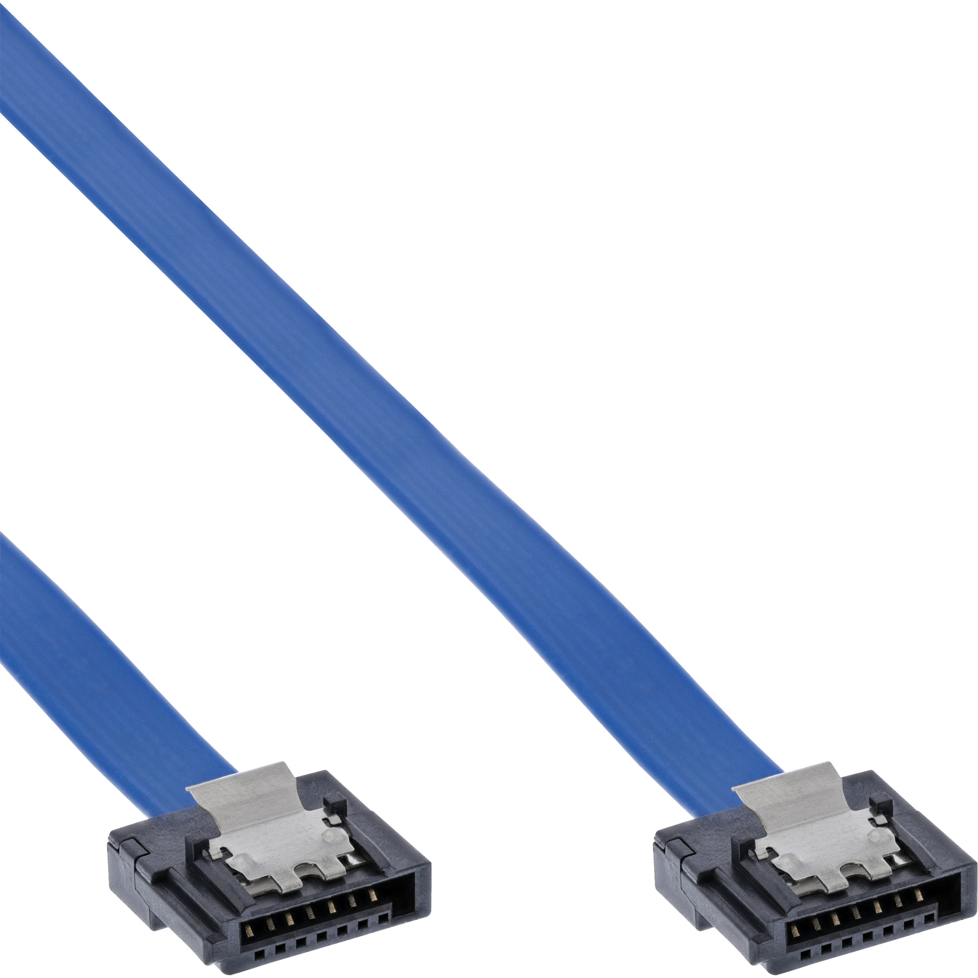 InLine® SATA 6Gb/s Anschlusskabel klein, mit Sicherheitslasche, 0,15m, bulk InLine® SATA 6Gb/s Anschlusskabel klein, mit Sicherheitslasche, 0,15m, bulk