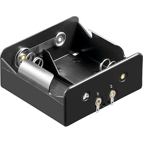 Batteriehalter für 2x Mono mit Lötanschluß