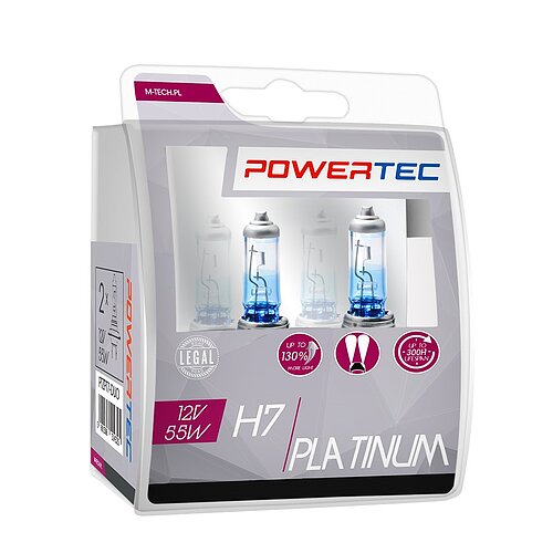 Powertec Platinum +130% H7 12V DUO