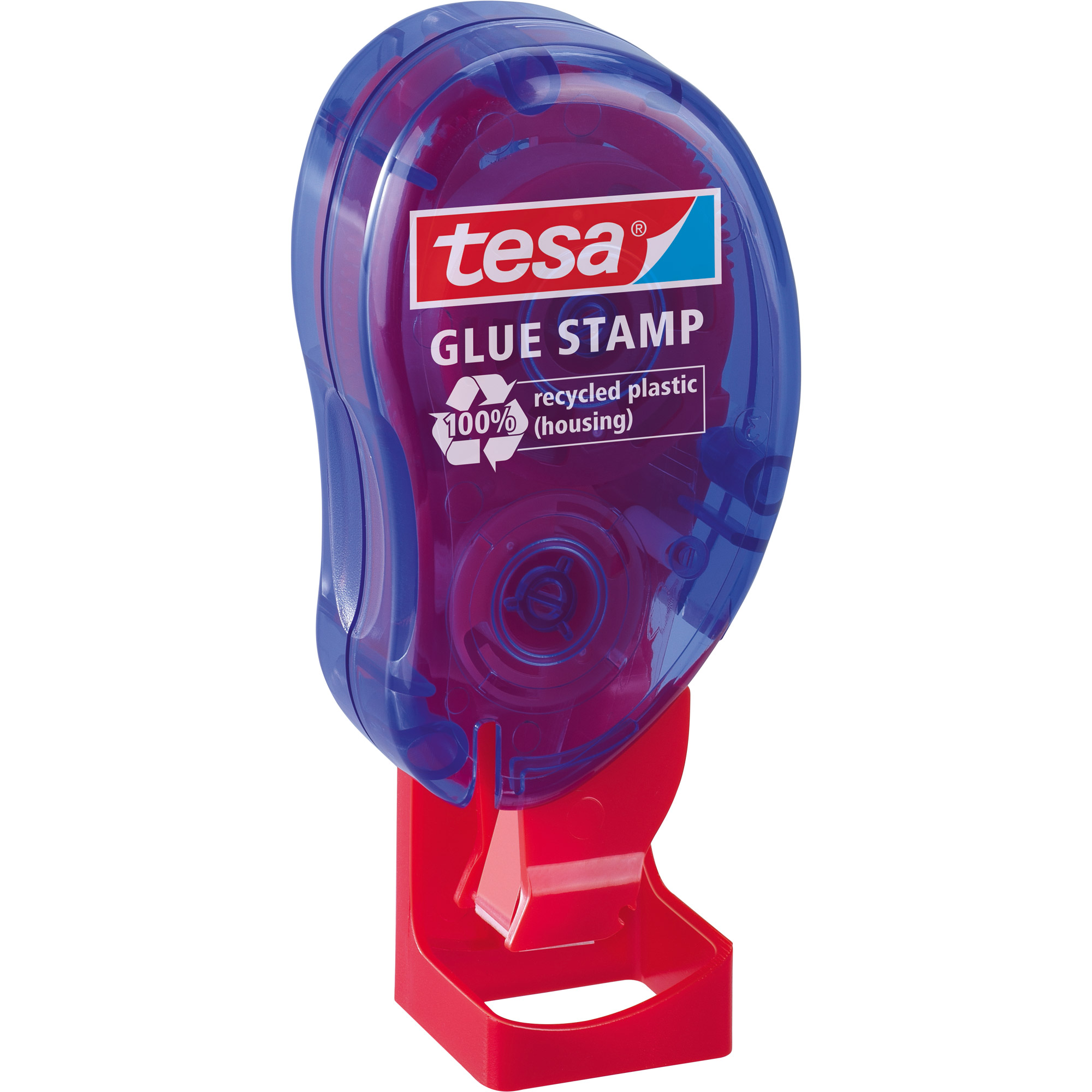 tesa Klebestempel ecoLogo, 8,4mm x 8,4mm, farblos