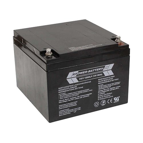 RPower OGiV12260LP 12V 26Ah Longlife RPower OGiV12260LP 12V 26Ah Longlife