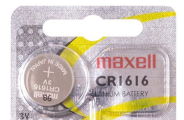 1x Maxell CR1616 Lithium Knopfzelle 3V