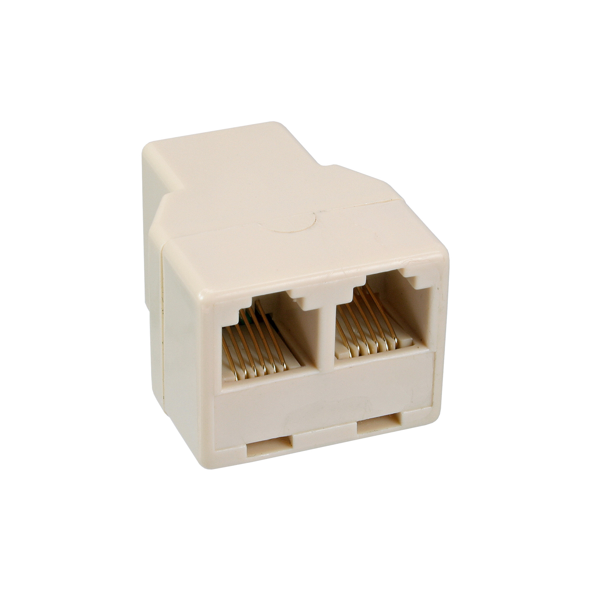 Inline® Modular Verteiler, 1x RJ12 Buchse auf 2x RJ12 Buchse
