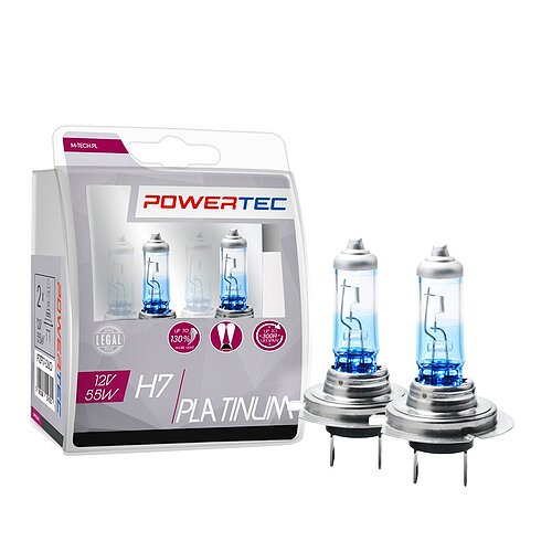Powertec Platinum +130% H7 12V DUO