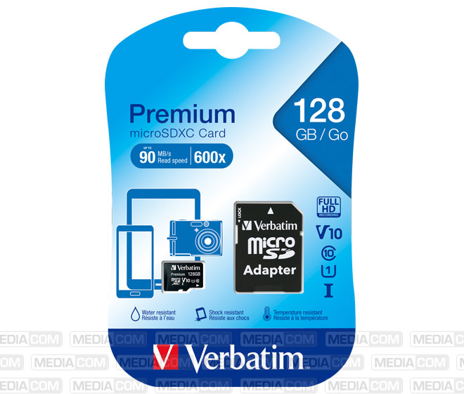 microSDXC Card 128GB, Premium, Class 10, U1 microSDXC Card 128GB, Premium, Class 10, U1