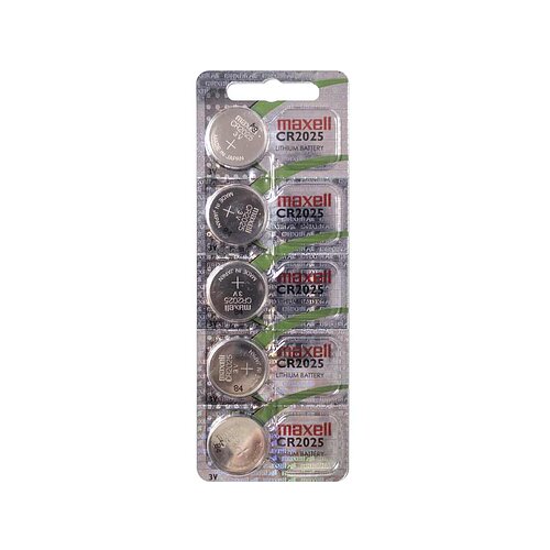 10x Maxell CR2025 Lithium Knopfzelle 3V - 10 Batterien