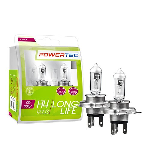 Powertec Long Life H4 12V DUO