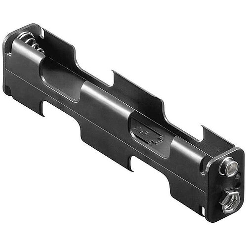 Batteriehalter für 4x Mignon mit Druckknopf Batteriehalter für 4x Mignon mit Druckknopf