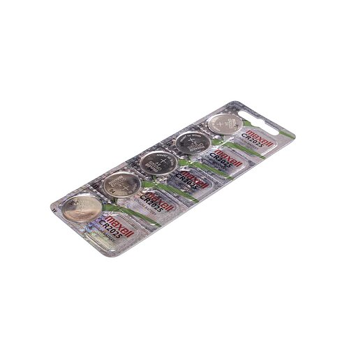 5x Maxell CR2025 Lithium Knopfzelle 3V - 5 Batterien