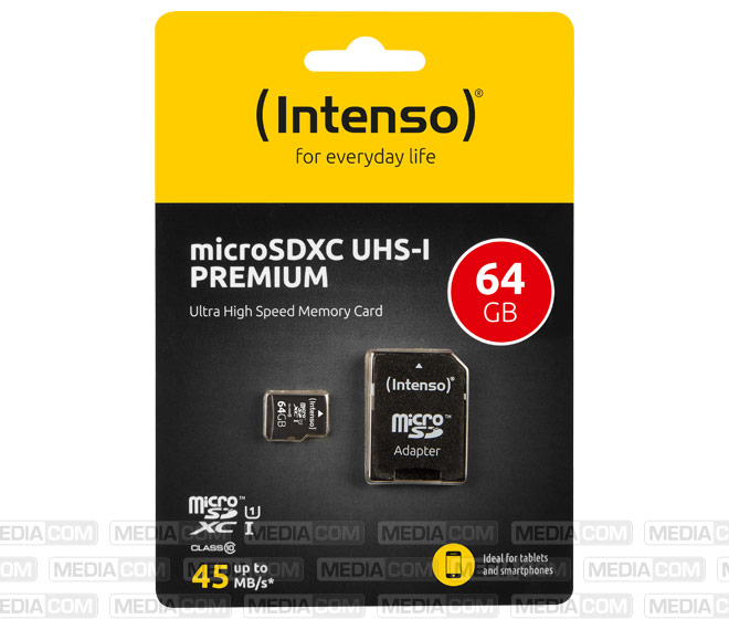 microSDXC Card 64GB, Premium, Class 10, U1 microSDXC Card 64GB, Premium, Class 10, U1