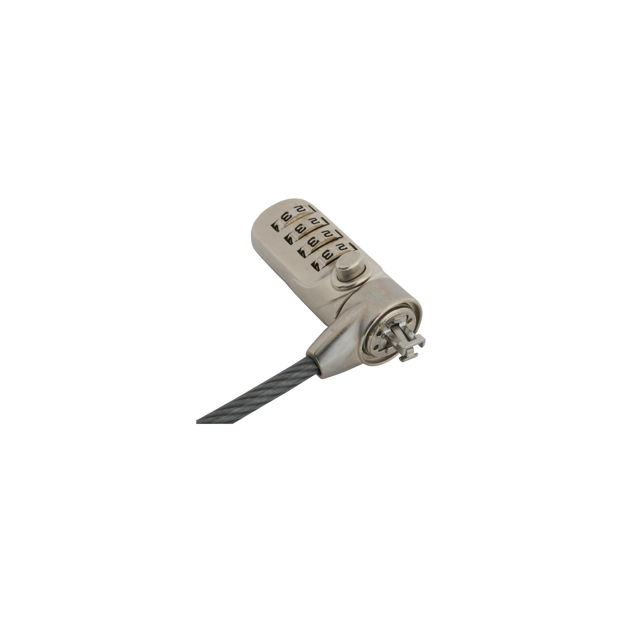 Inline® Notebook Sicherheitsschloss, mit Zahlenkombination, 4,4mm x 2m