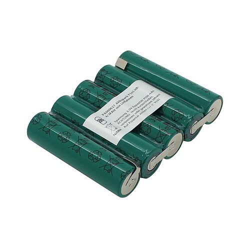 Akkupack NiMH 6,0V 4500 mAh F1x5 HR-4/3FAU mit Lötfahnen Akkupack NiMH 6,0V 4500 mAh F1x5 HR-4/3FAU mit Lötfahnen