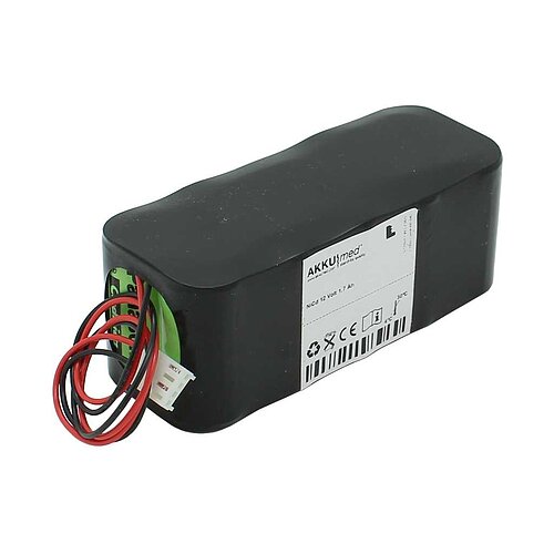 Medizinakku NiCd 12V 1700mAh passend für Fresenius Vial Medizinakku NiCd 12V 1700mAh passend für Fresenius Vial