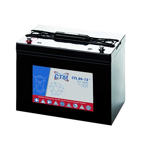 CTM CTL80-12 12V 80Ah Long LIfe CTM CTL80-12 12V 80Ah Long LIfe