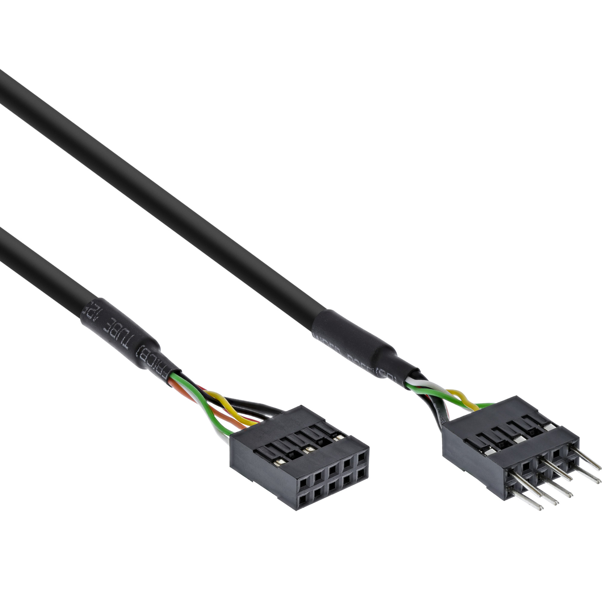 Inline® Audiokabel VerLängerung intern, für HD audio und AC97, 0,4m