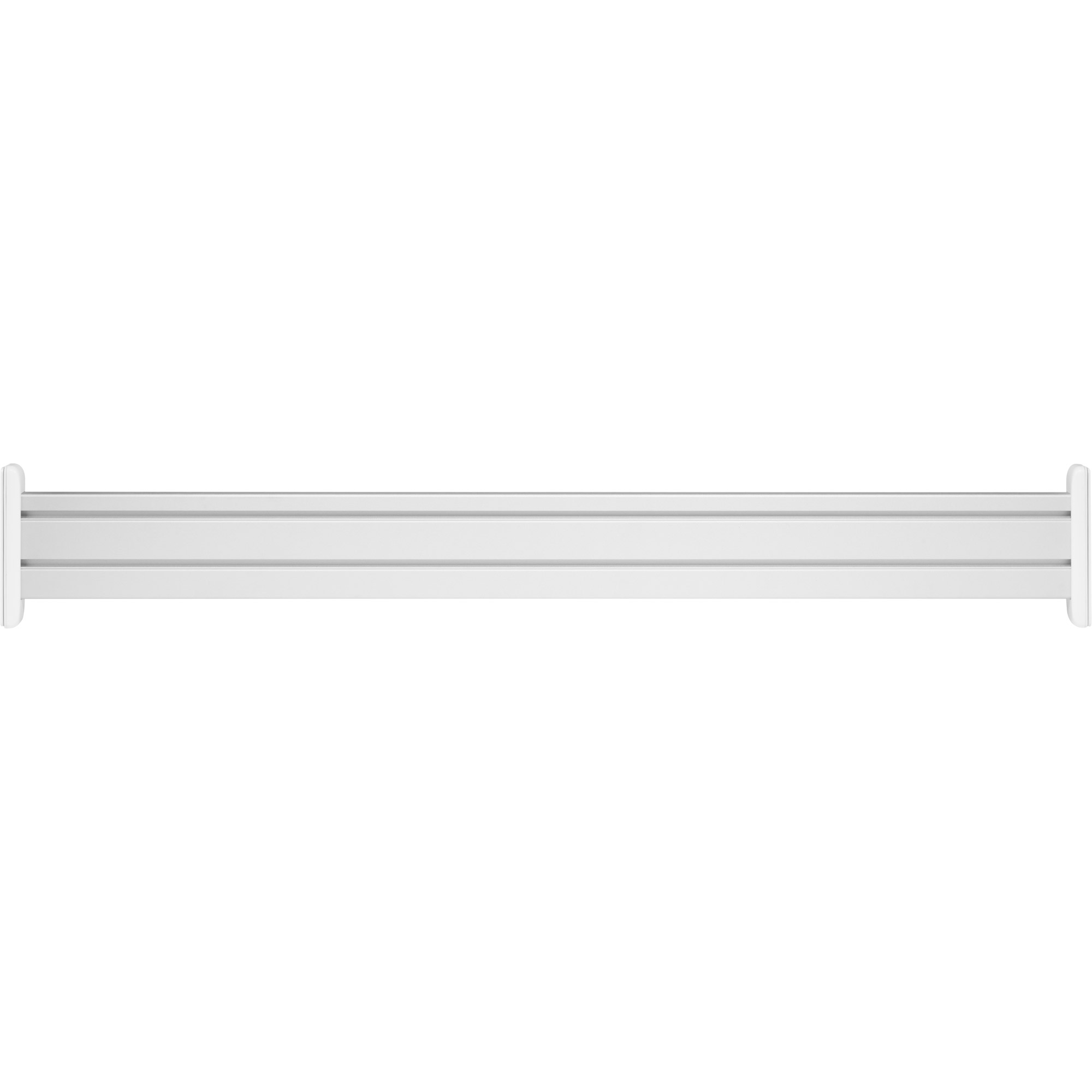Inline® Slatwall Panel Aluminium, für Tischhalterung, 1m