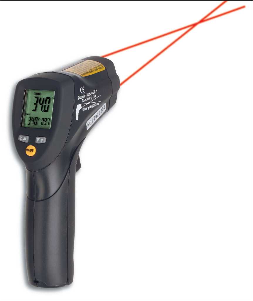 ScanTemp 485 Infrarot-Thermometer 31.1124