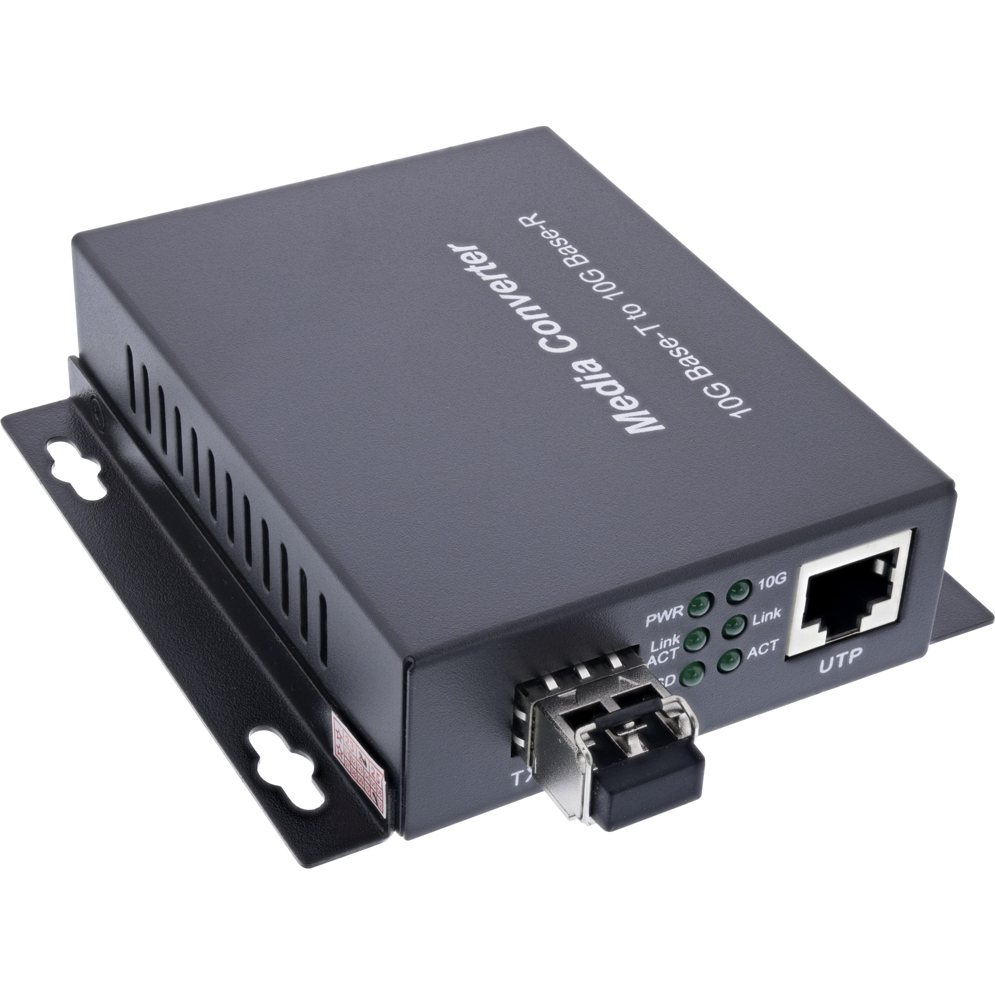 InLine® Netzwerk Media Konverter 10Gb/s TP zu SFP+ LWL (für LC Duplex), MM, 300m InLine® Netzwerk Media Konverter 10Gb/s TP zu SFP+ LWL (für LC Duplex), MM, 300m