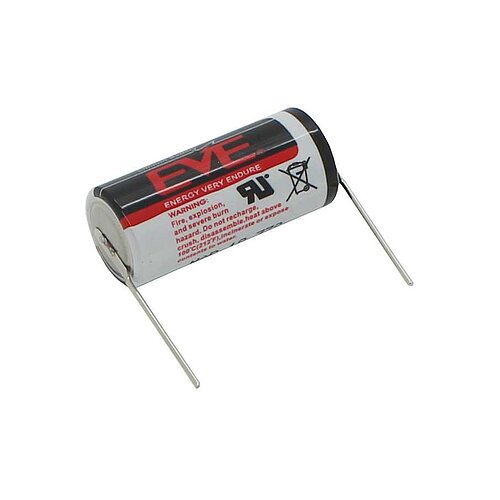 EVE ER14335 2/3AA 3,6V mit Paddle-Pins EVE ER14335 2/3AA 3,6V mit Paddle-Pins
