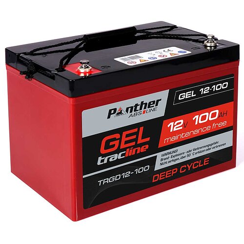 Panther tracline Gel Deep Cycle 12V 100Ah Panther tracline Gel Deep Cycle 12V 100Ah