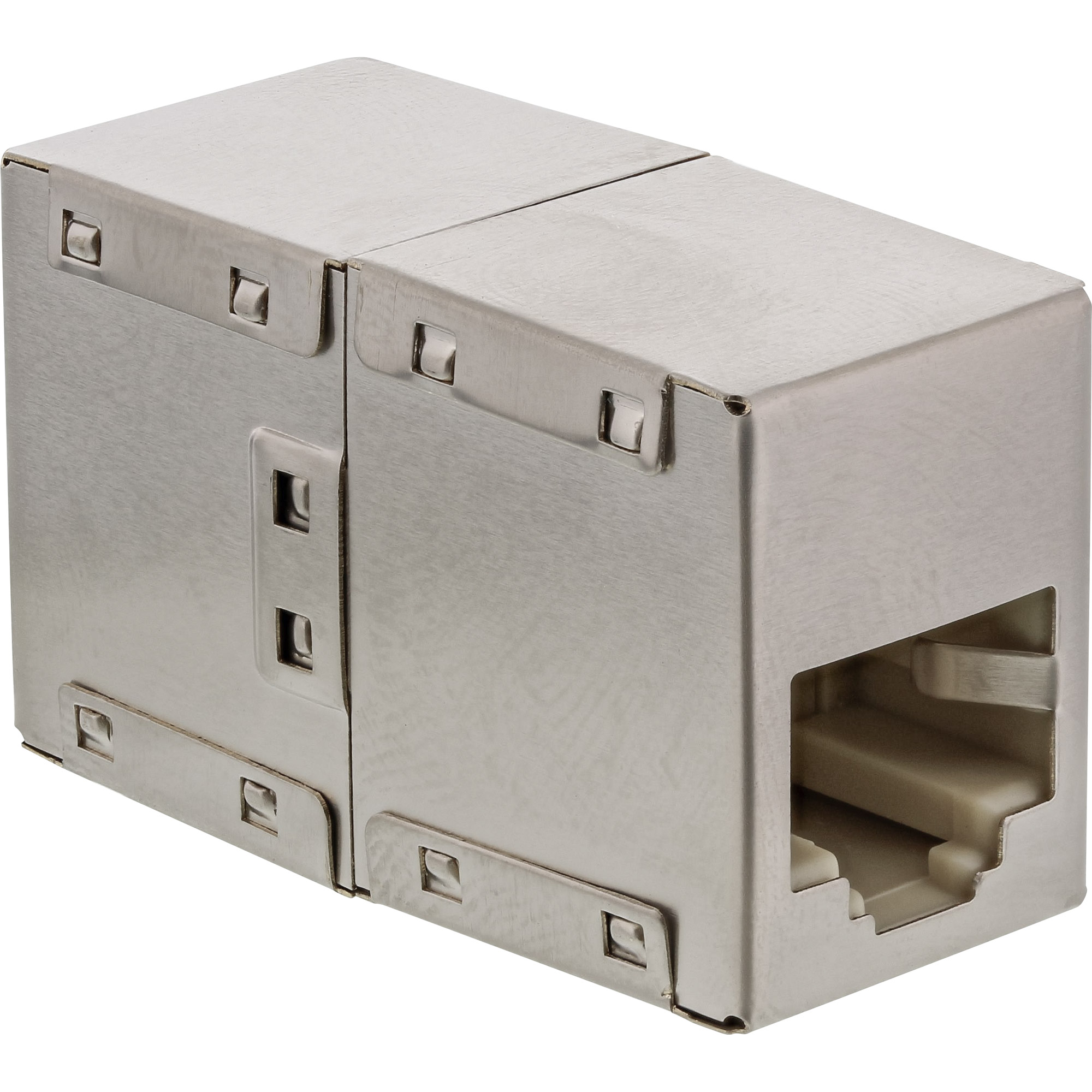 Inline® Patchkabelkupplung Cat.5e, 2x RJ45 Buchse, geschirmt Inline® Patchkabelkupplung Cat.5e, 2x RJ45 Buchse, geschirmt