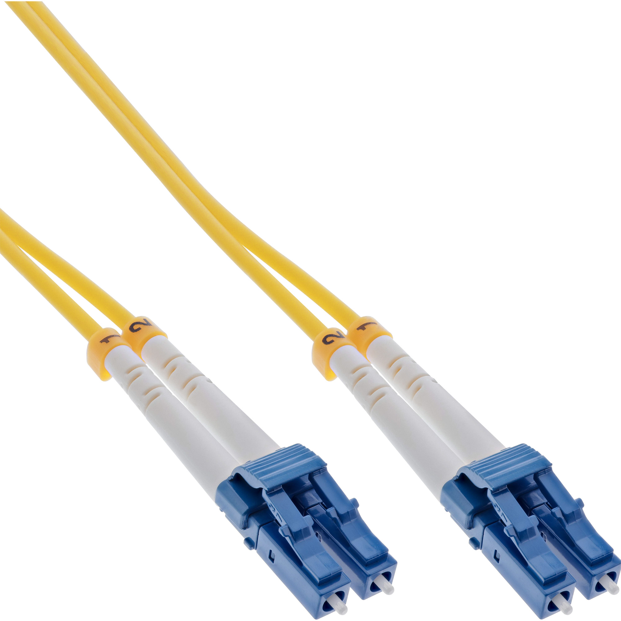 Inline® LWL Duplex Kabel, LC/LC, 9/125µm, OS2, 2m