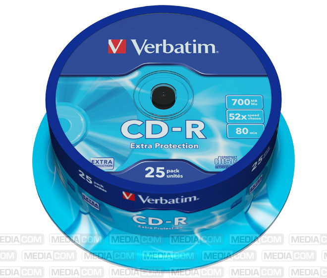 CD-R 80Min/700MB/52x Cakebox (25 Disc) CD-R 80Min/700MB/52x Cakebox (25 Disc)