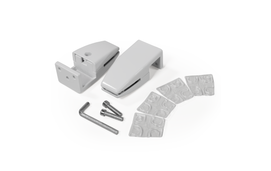 Clip für Trennwand imstande, weiß, 2er-Pack Clip für Trennwand imstande, weiß, 2er-Pack