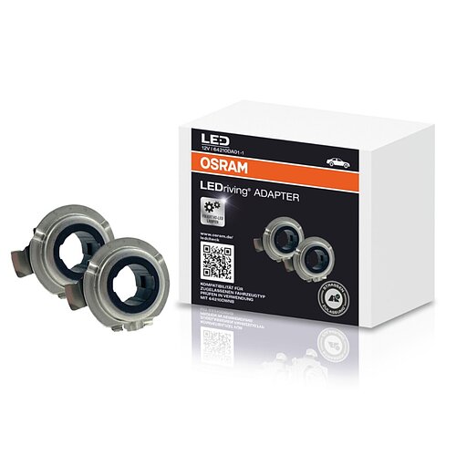 OSRAM Montagehalterung Adapter DA01-1 für NIGHT BREAKER LED H7-LED 2 Stück