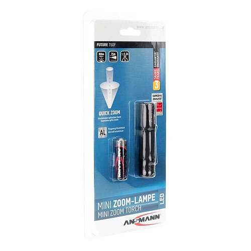 Ansmann LED-Metalltaschenlampe T50F 1600-0159
