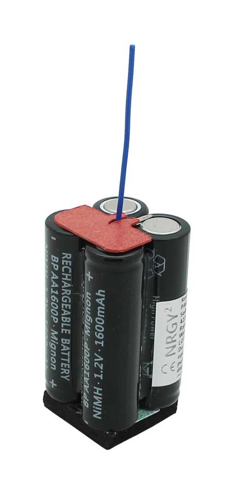 Akkupack NiMH 4,8V 1600mAh zum Selbsteinbau passend für playmobil 4220