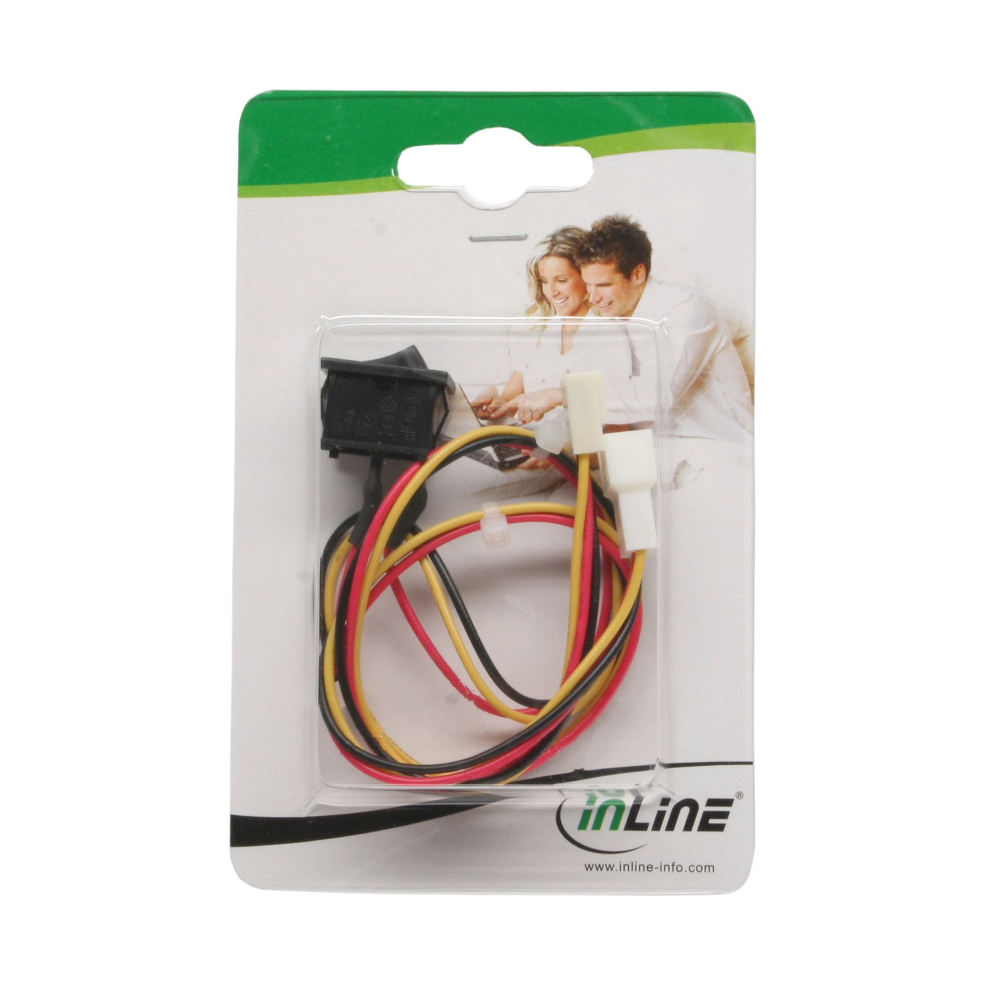 Inline® Schalter, zum Ein und Ausschalten von gehäuseLüfter