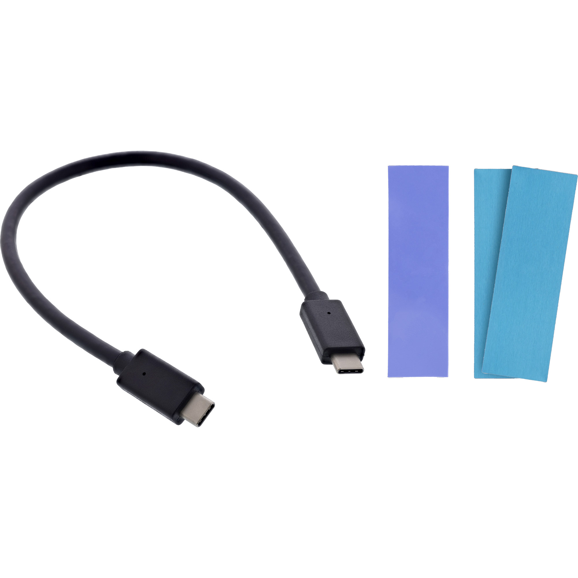 Inline® USB3.2 Gen.2 USB-C zu M.2 SSD (PCIe NVMe & SATA) gehäuse Inline® USB3.2 Gen.2 USB-C zu M.2 SSD (PCIe NVMe & SATA) gehäuse